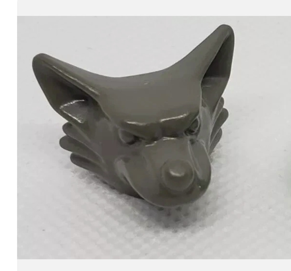 100 x Lego authentic wolf heads