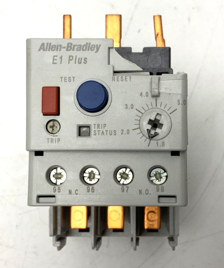 NEW ALLEN BRADLEY 193-EECD OVERLOAD RELAY E1 PLUS MANUAL AUTO-MANUAL