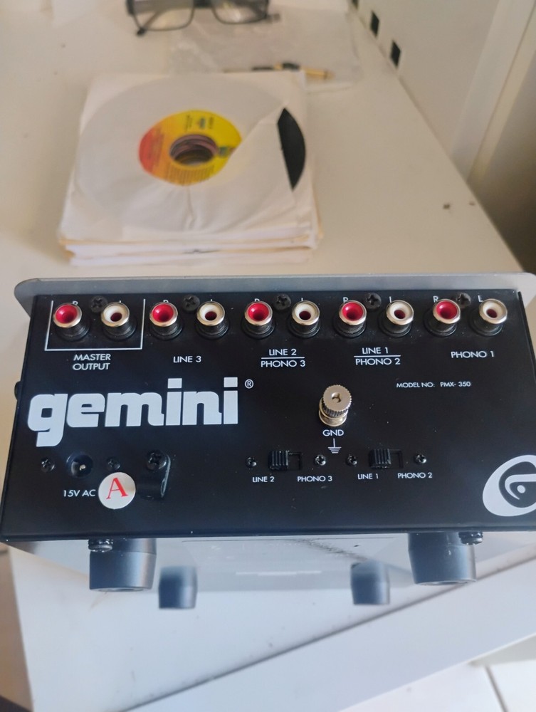 gemini pmx 350 dj mixer NO POWER SOURCE