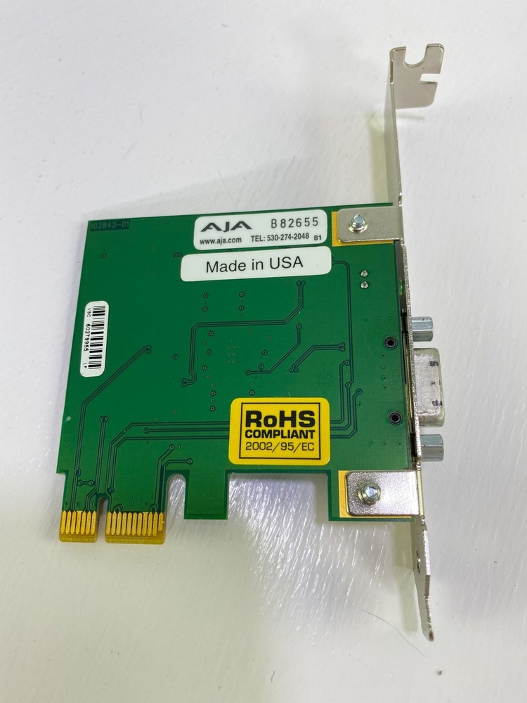 AJA 1-Lane PCIe Card to PCIe Cable Interface Adapter