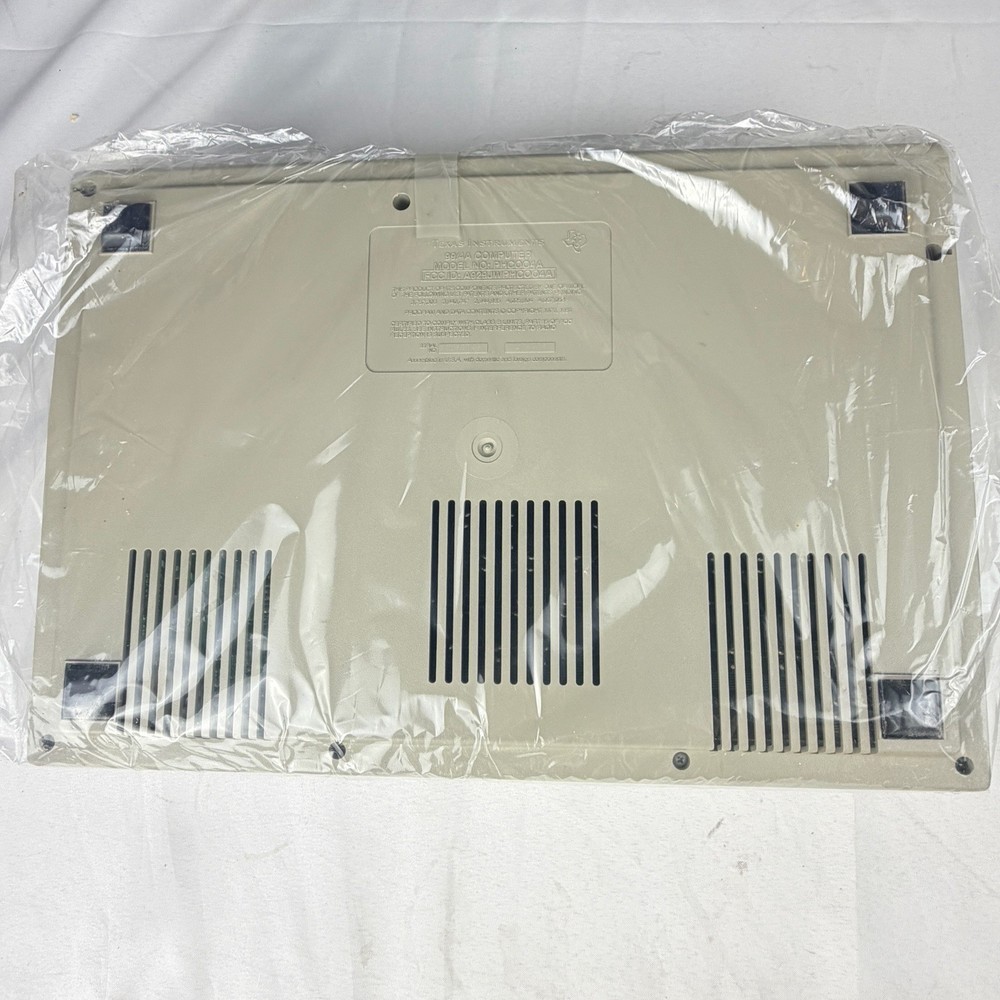 Texas Instruments TI-99/4A Computer New Old Stock Open Box Sealed Inside