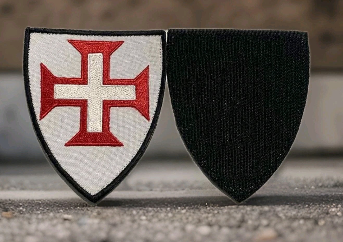 Patch with the symbols of the Order of Christ, the Army of Our Lord Jesus Christ