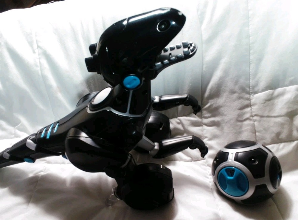 WowWee Miposaur: Interactive Dinosaur Robot Toy With Ball