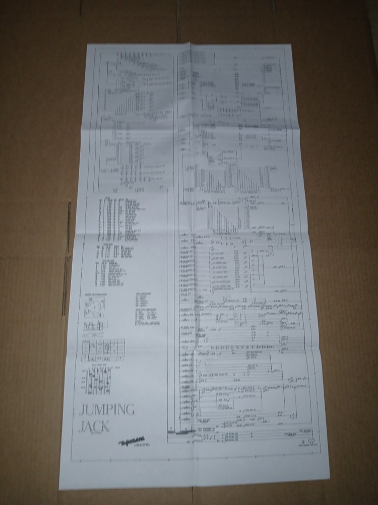 Gottlieb JUMPING JACK Pinball Schematic
