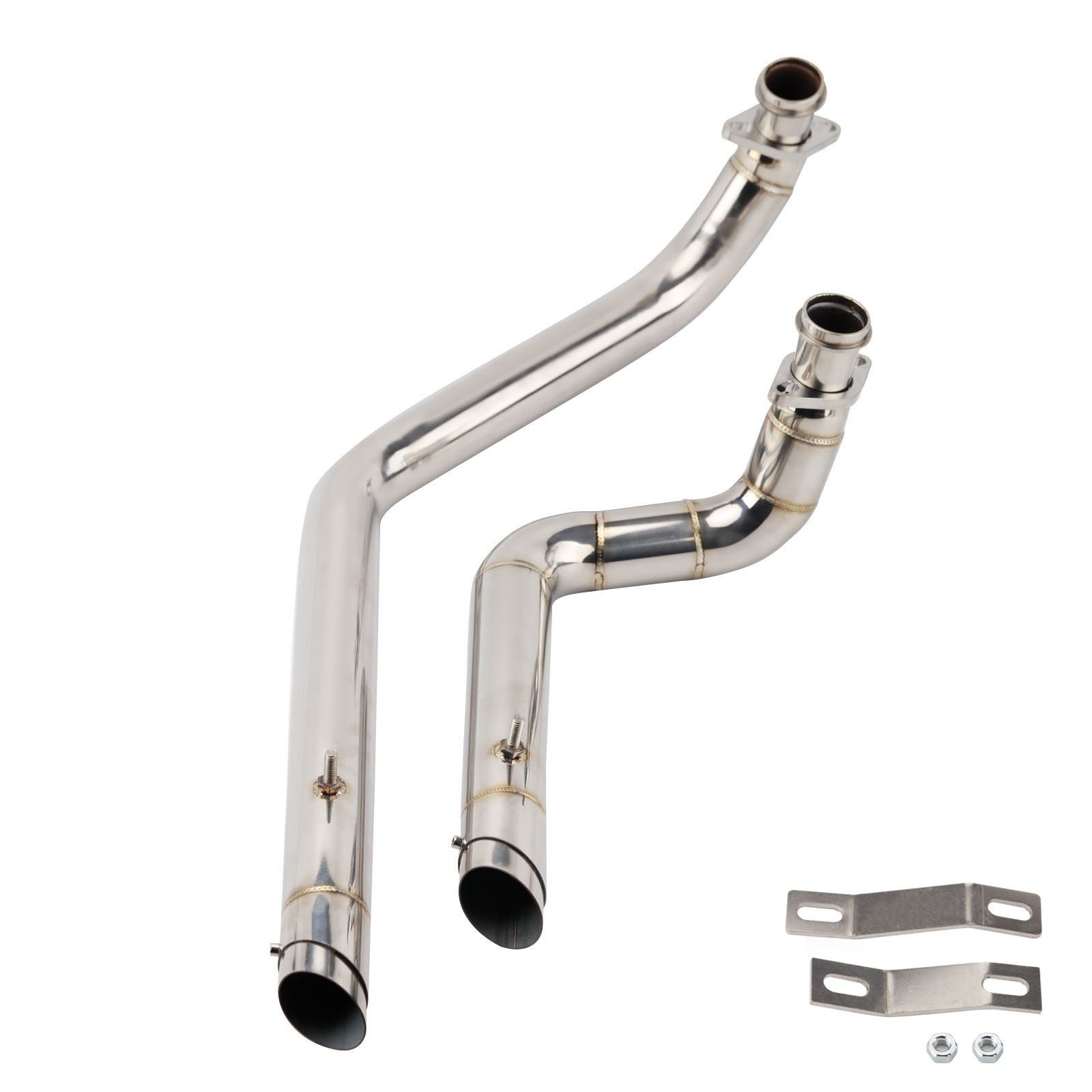Shortshots Staggered Exhaust Pipe System For Kawasaki Vulcan 800 VN800 1995-2006