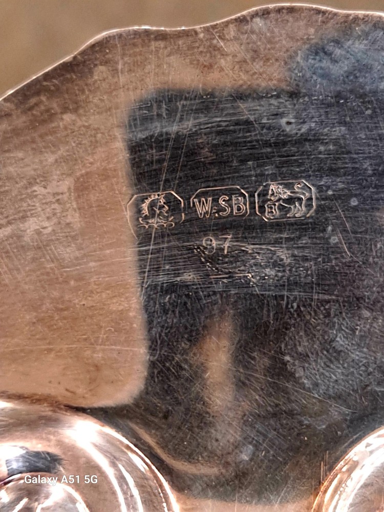 LATE 1800S SILVER PLATED FRUIT CANDY DISH