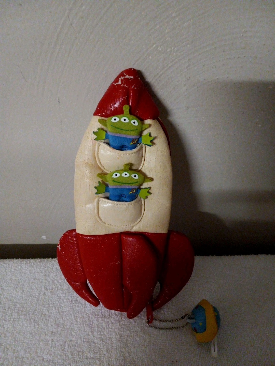 Vintage Disney Toy Story Alien Coin Clutch Purse Extremely Rare Tokyo Resorts