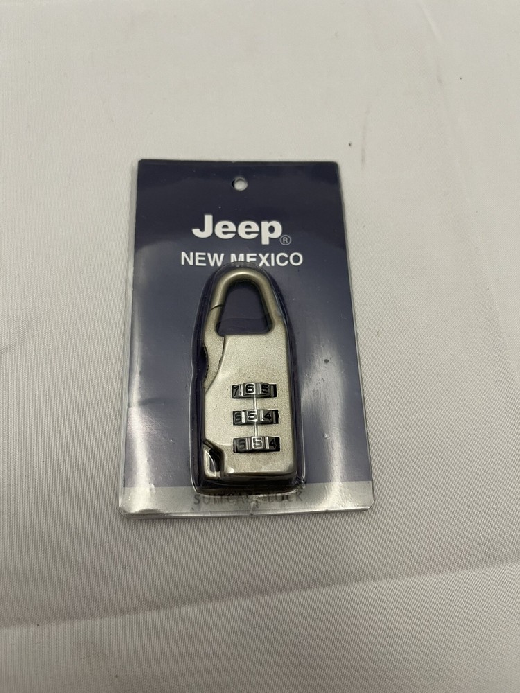 Jeep New Mexico Suitcase Lock