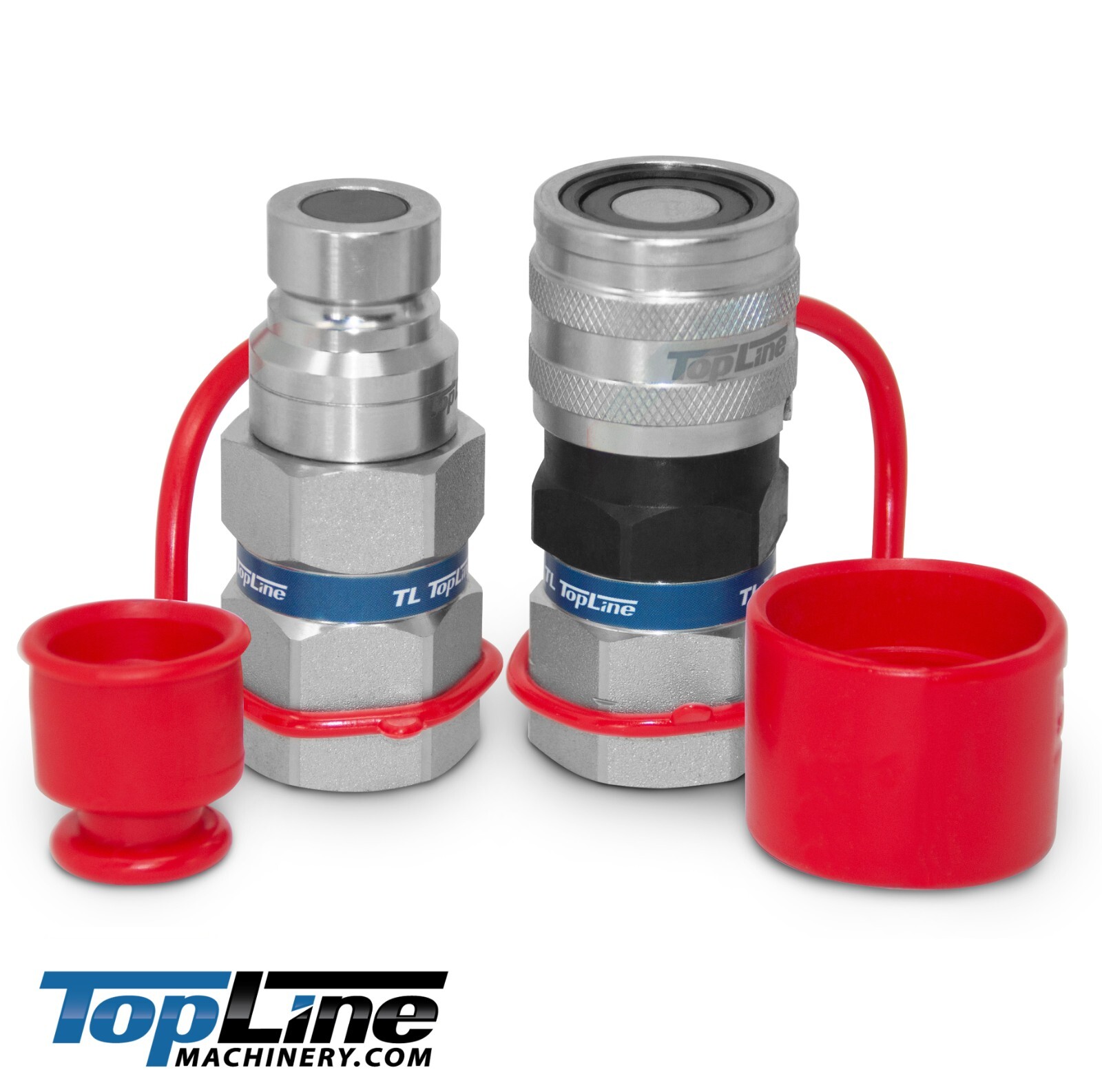 1/2" SAE(ORB) -1/2" Body Flat Face Quick Connect Hydraulic Coupler coupling TL92