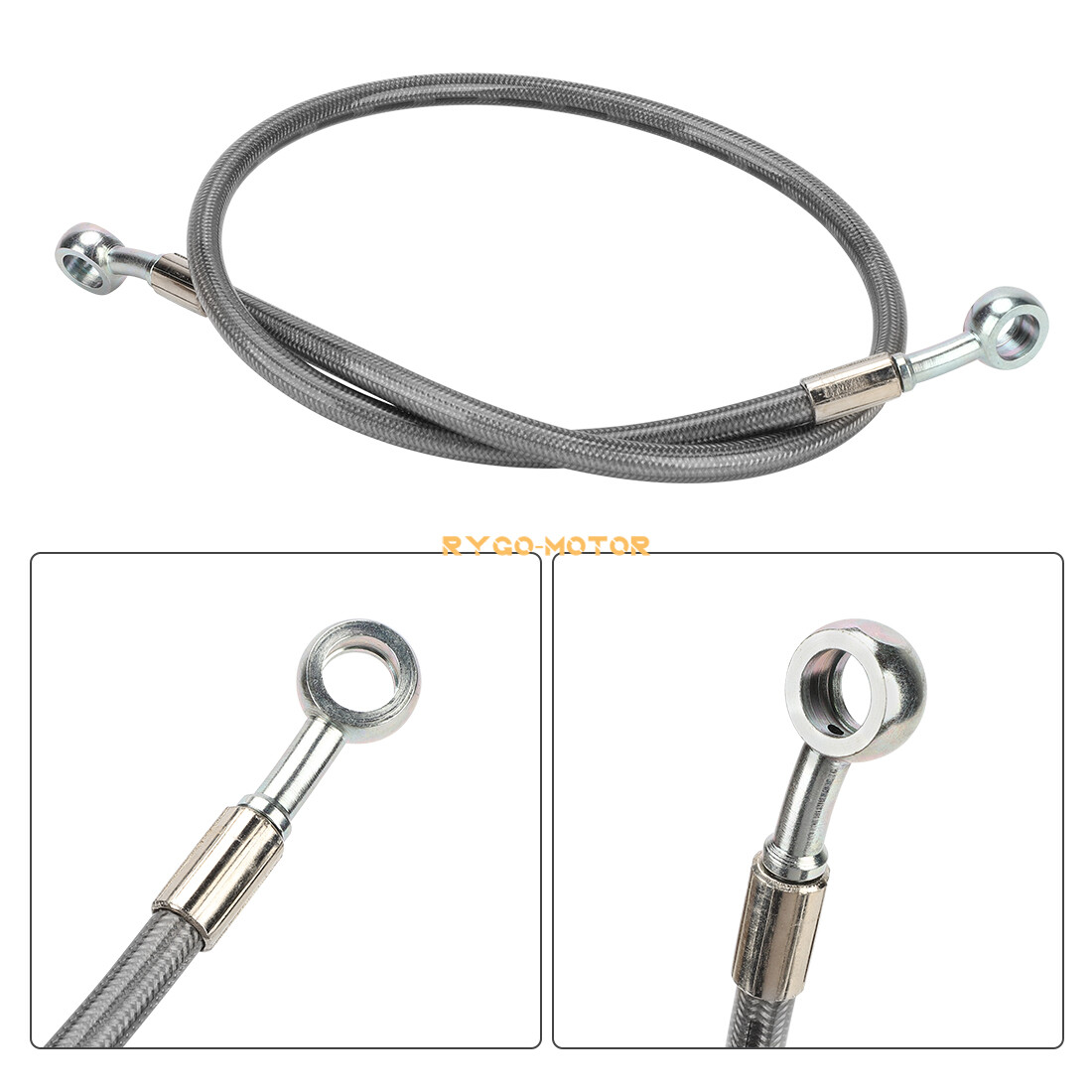 Front Brake Hose Line Left & Right for Polaris Ranger Crew 800 2010-2014 1911583