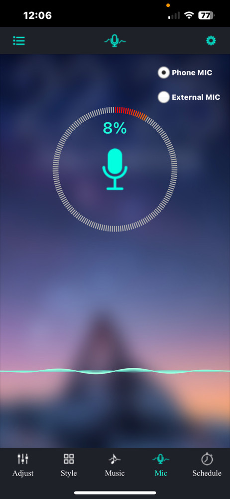 KISS SONIC BOOM colored Litho light box with LED colored lights and remote