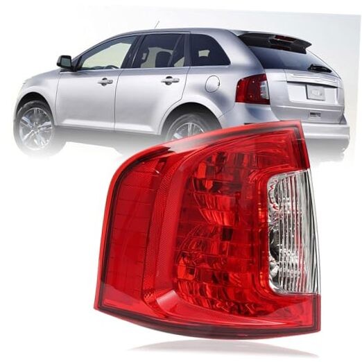 Tail Light Rear Brake Lamp Assembly Driver Side Replacement for Edge 2011-2014