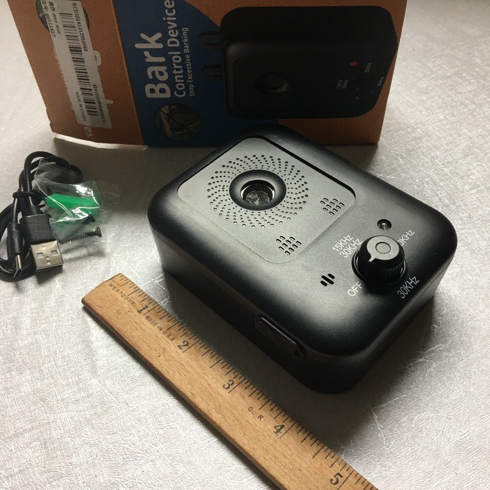 Sonic Bark Deterrents Bark Control Devices Stop Excessive Barking Rechargeable