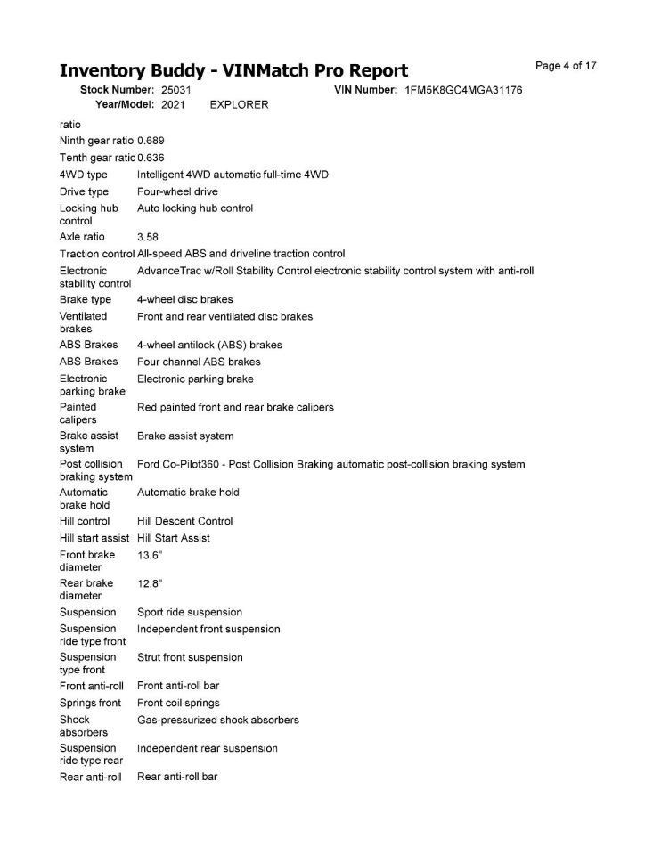 Camera/Projector Camera Windshield Mounted Fits 20-24 AVIATOR 1538441
