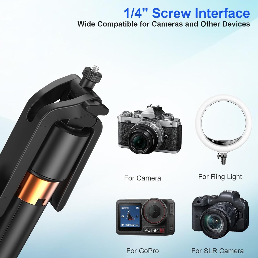 TOALLIN Automatic Face-Tracking Gimbal Remote Shutter Gesture & Remote Control