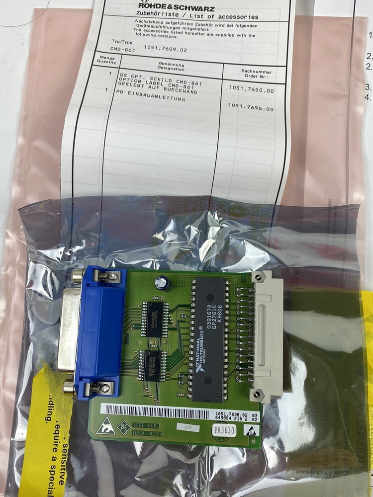 Rohde & Schwarz Option CMD-B61