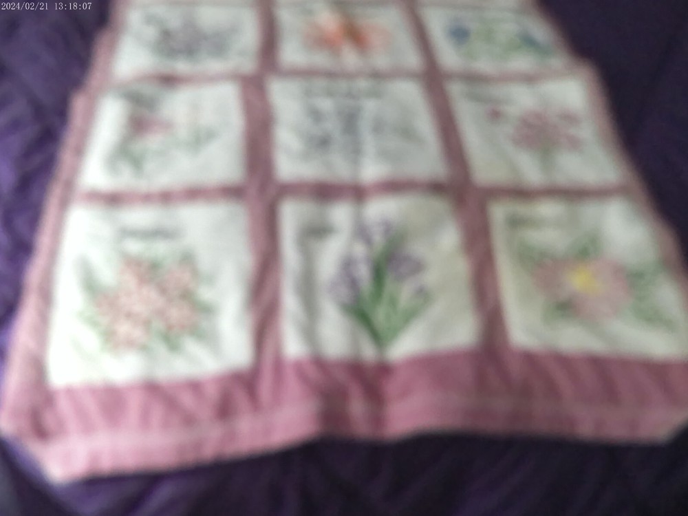 Doll Quilt handmade
