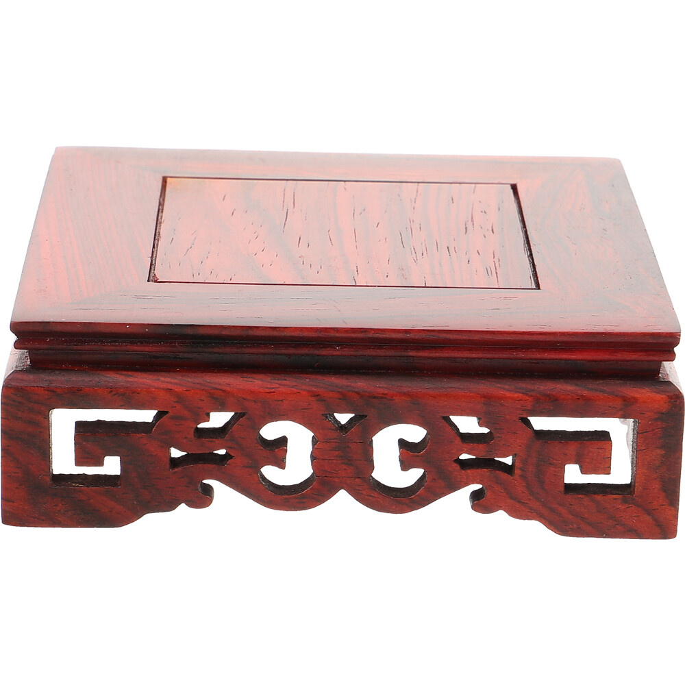 Decorative Base Wood Planter Stands Lifted Display Risers