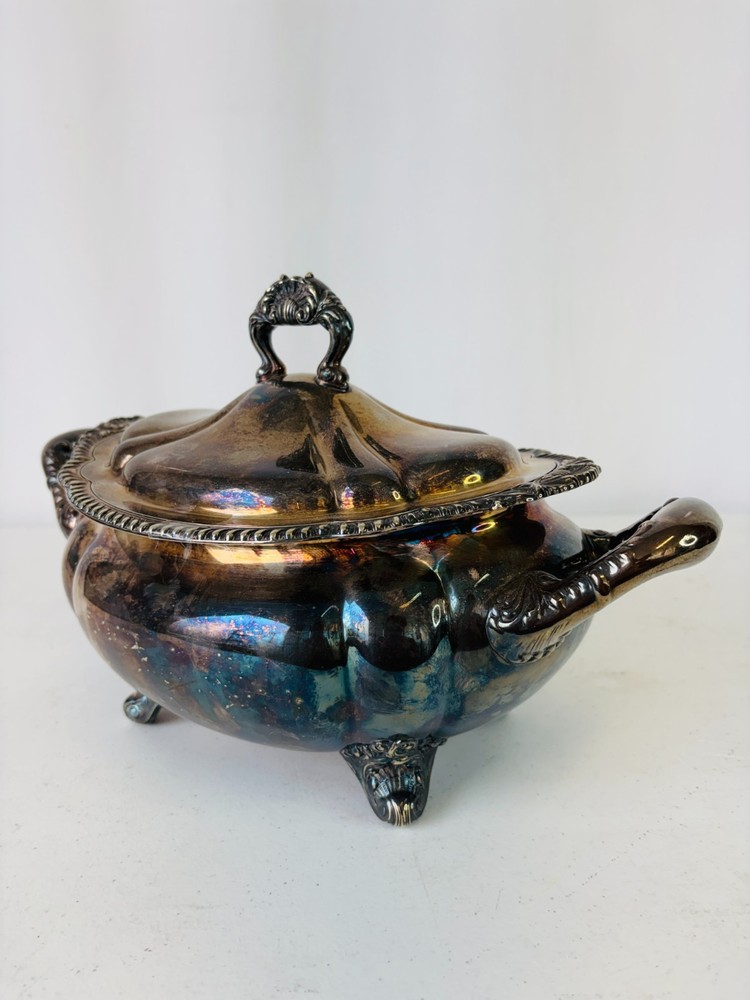 Gorham Company 1891 Silver Soldered Tureen