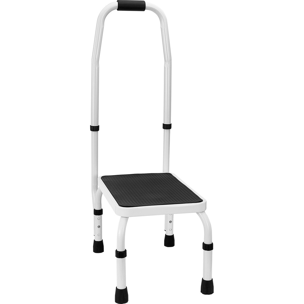 VEVOR Step Stool Ladder 3 Adjustable Height with Handle Max Load 330lbs for RVs