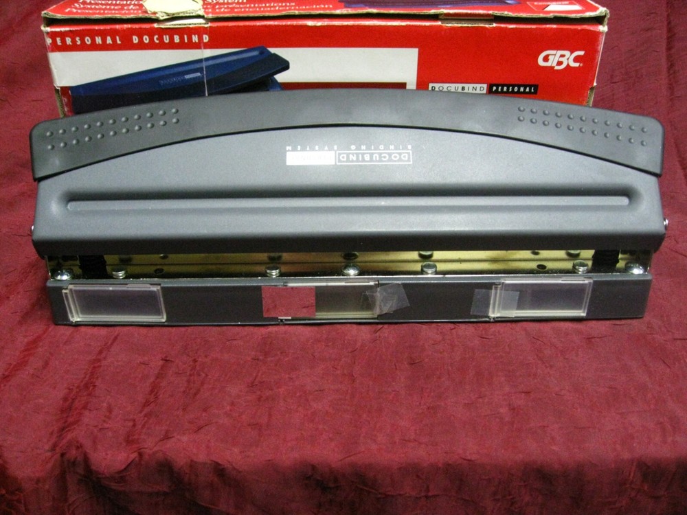 GBC DocuBind Personal Binding System Hole Punch binder manual binding machine
