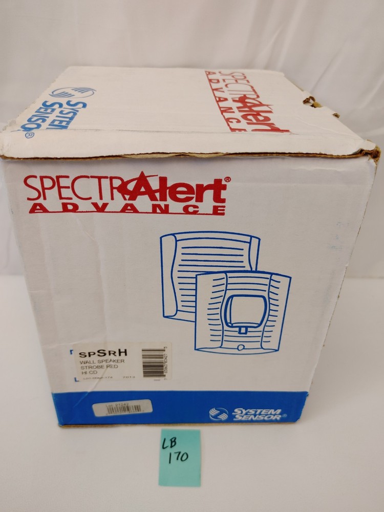System Sensor SPSRH Wall Mount Speaker/Strobe