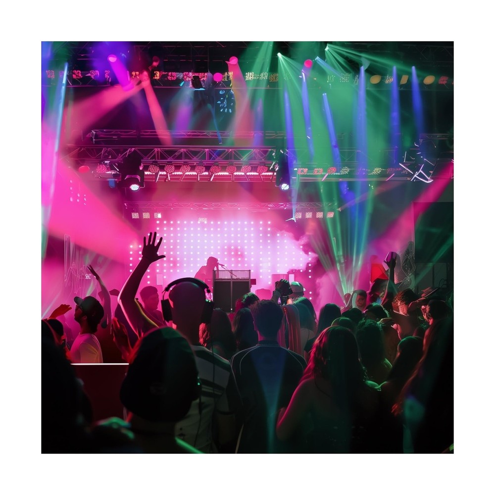 DJ Table Stand Portable booth, Foldable DJ Stand Booth, Adjustable DJ Facade ...