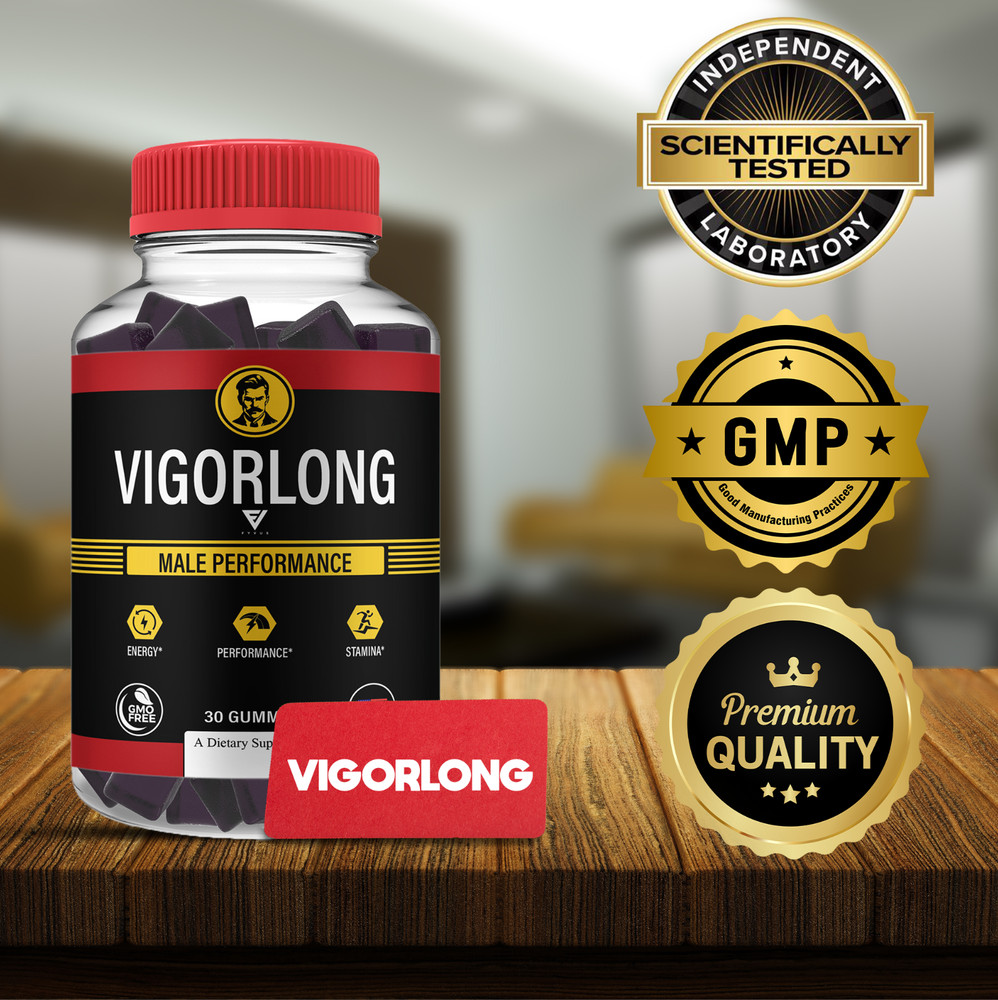 VigorLong Performance Gummies, Vigor Long Max Support (1 Month Supply)