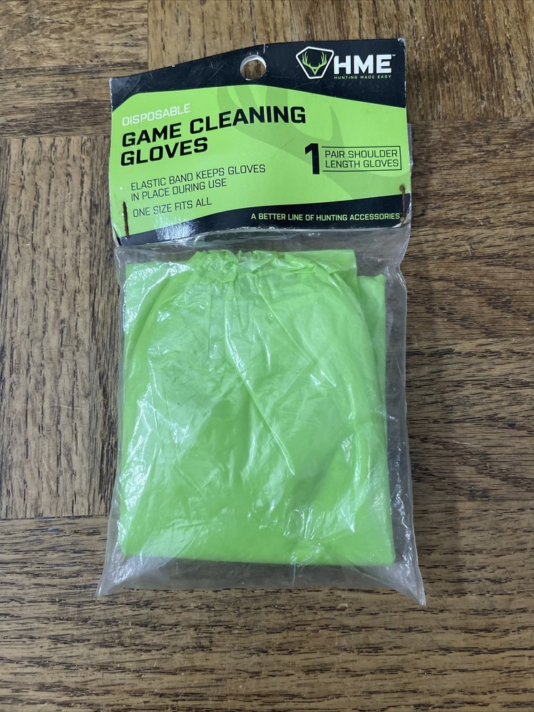 HME Game Cleaning Gloves Disposable