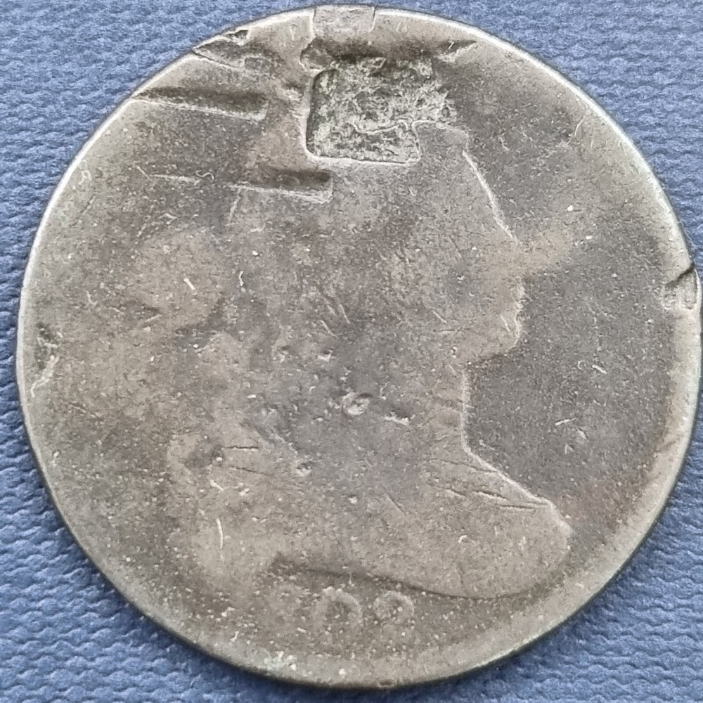 1802 Draped Bust Large Cent 1c Circulated #56141