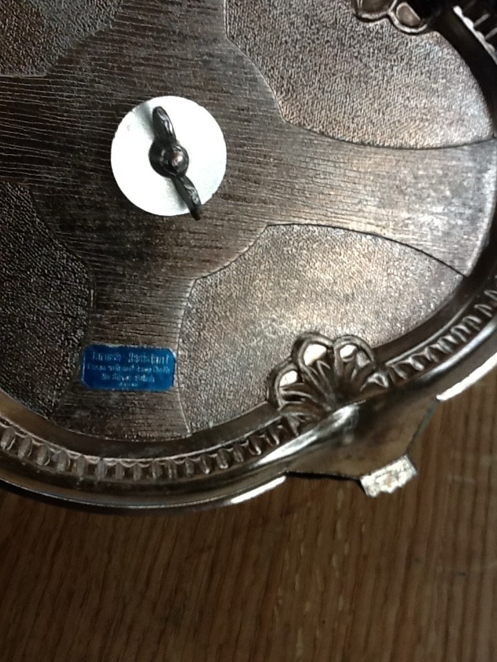 Vintage Silver Plated Tarnish Resistant Cruet Caddy with Salt/Pepper/Oil/Vinegar