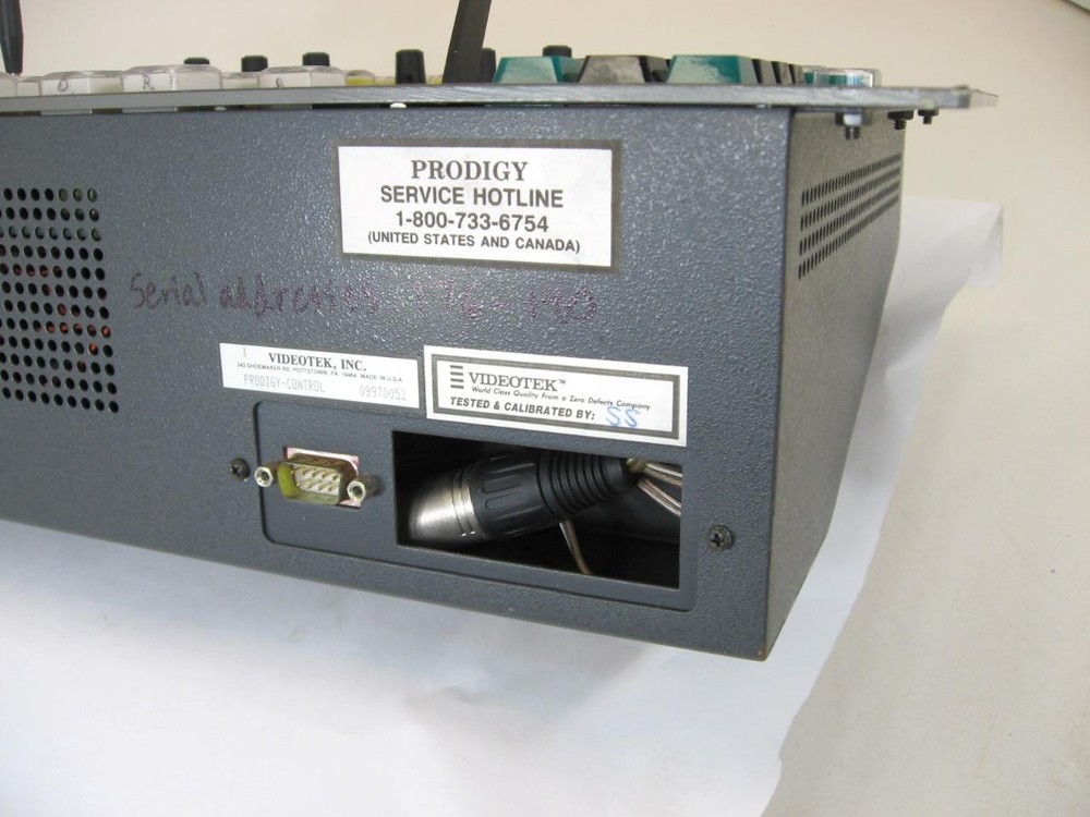 VideoTek Prodigy Control Unit 9970052 Video Editing Controller