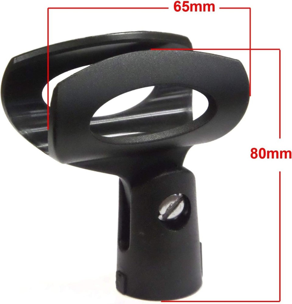 Mic Holders -Wireless Large Barrel Indestructible Microphone Clip -Performanc...