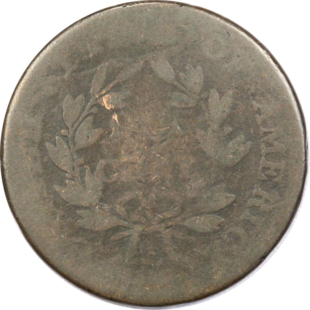 1802 Draped Bust Large Cent 1C, About Good AG