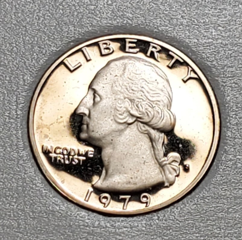 1979 S WASHINGTON QUARTER PROOF TYPE 1 UNC #C2727