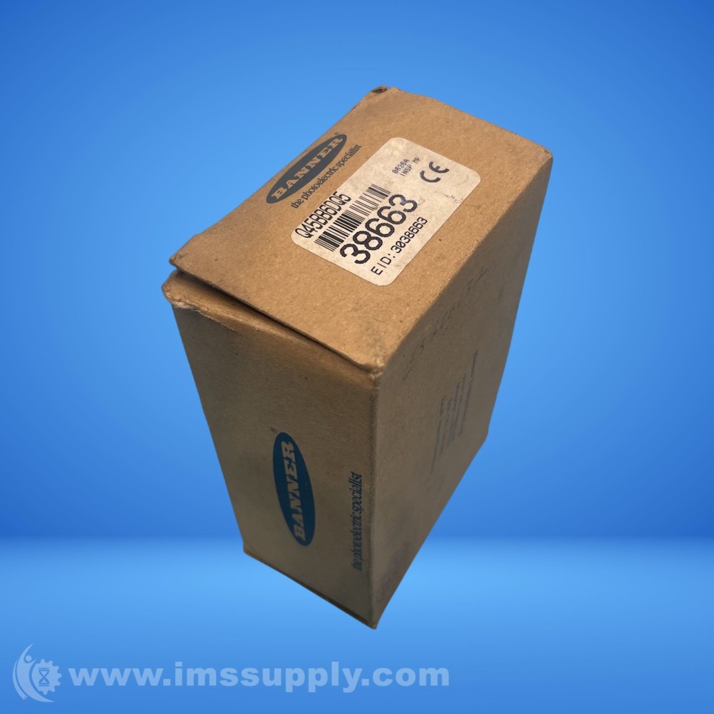 Banner Q45BB6DQ5 Diffuse Rectangular Sensor FNOB