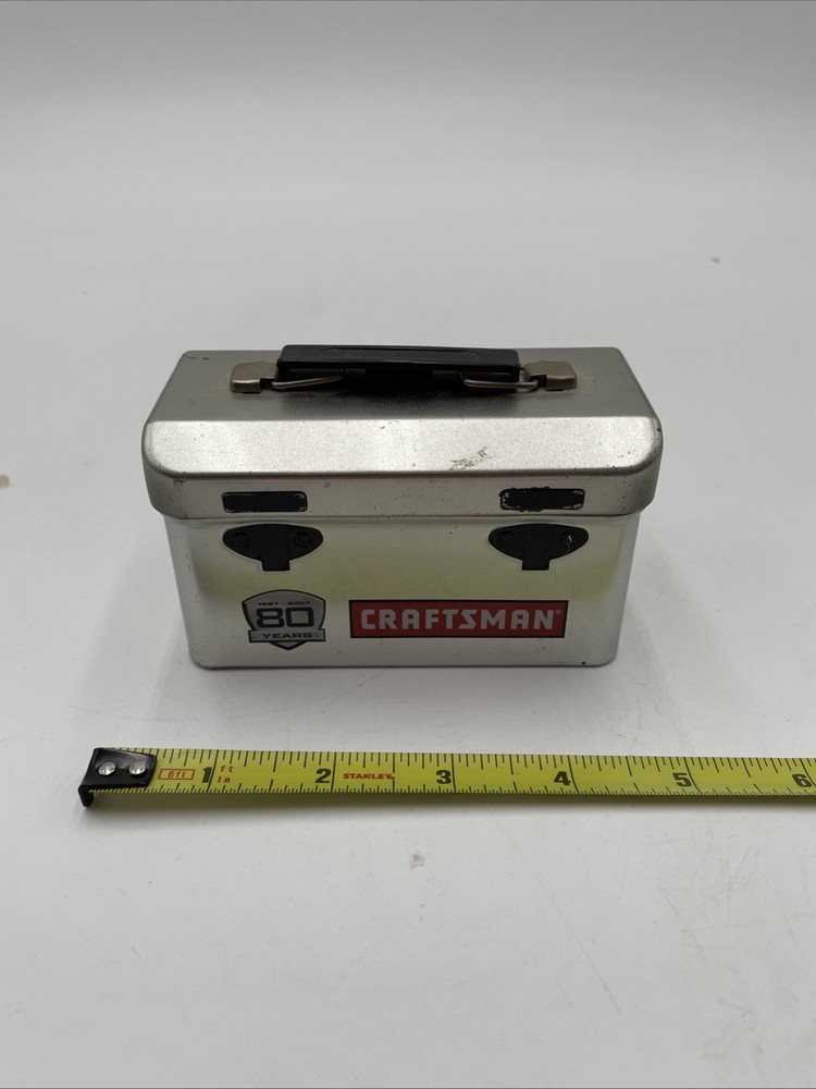 vintage mini craftsman tool box