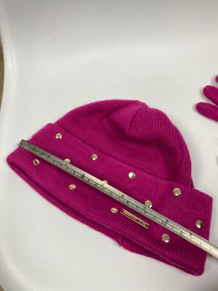 Michael Kors Beanie + Gloves Set