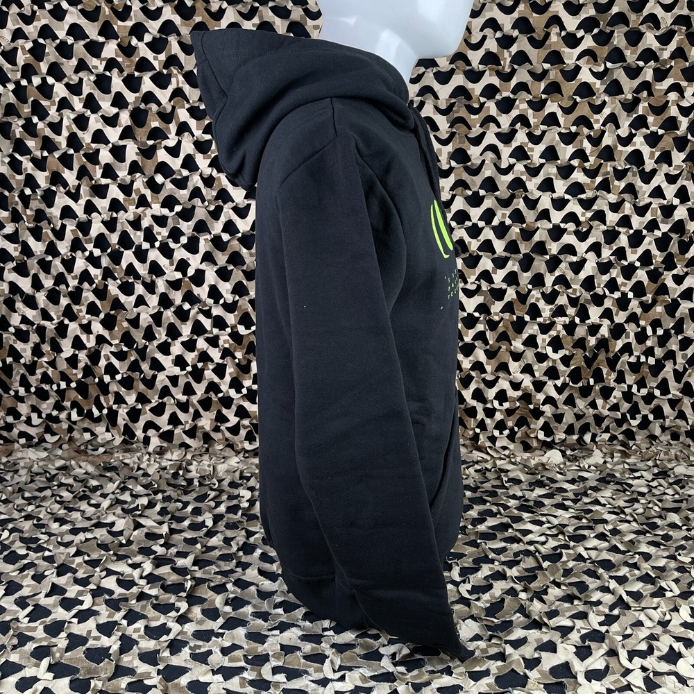 NEW Planet Eclipse Lunar Hooded Sweatshirt - Black - Large
