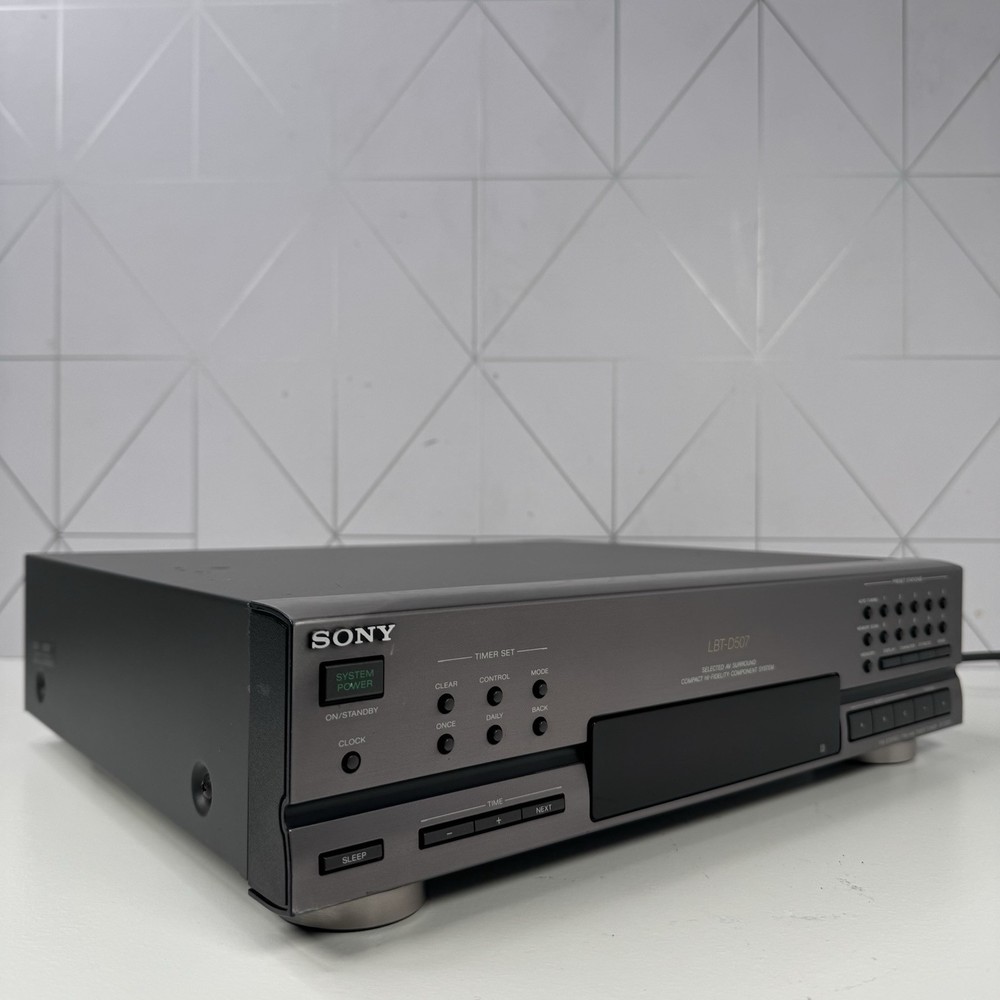 Sony ST-D707 FM Stereo FM-AM Timer Tuner