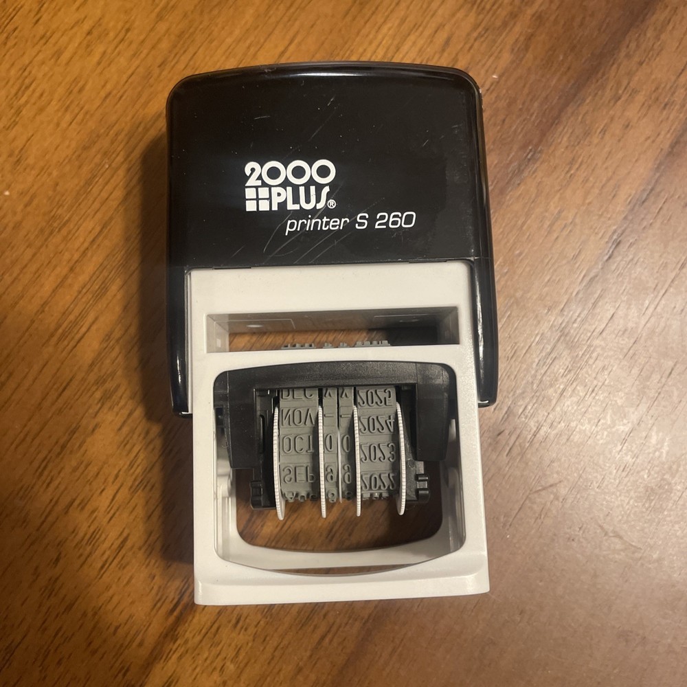 Cosco 2000 Plus Printer 50 Custom Stamp Kit 8 Lines