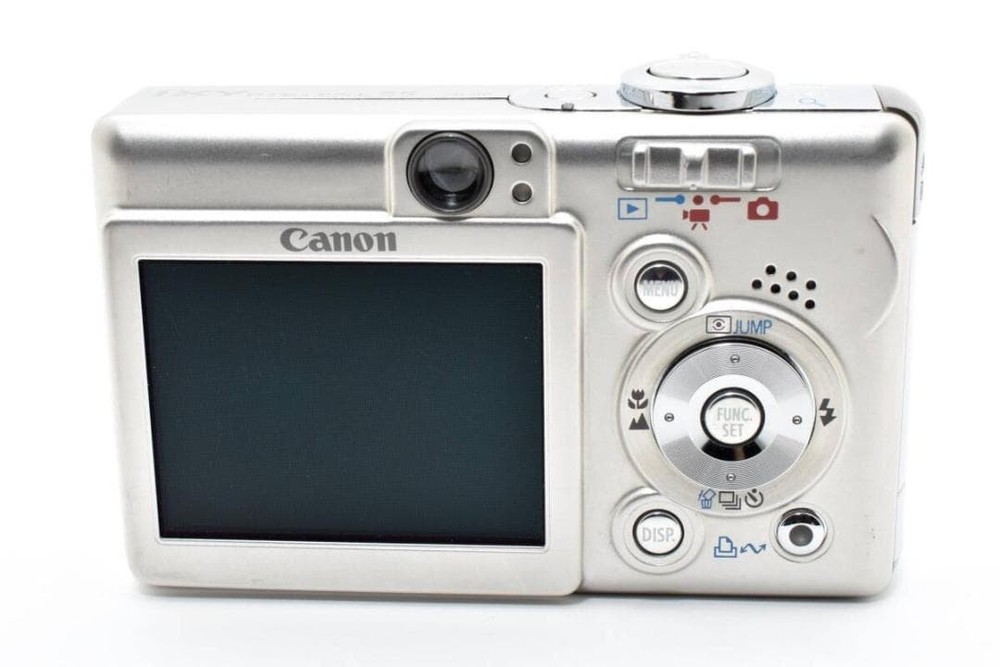 Canon IXY DIGITAL 55 Silver Compact Camera Excellent Condition Tested
