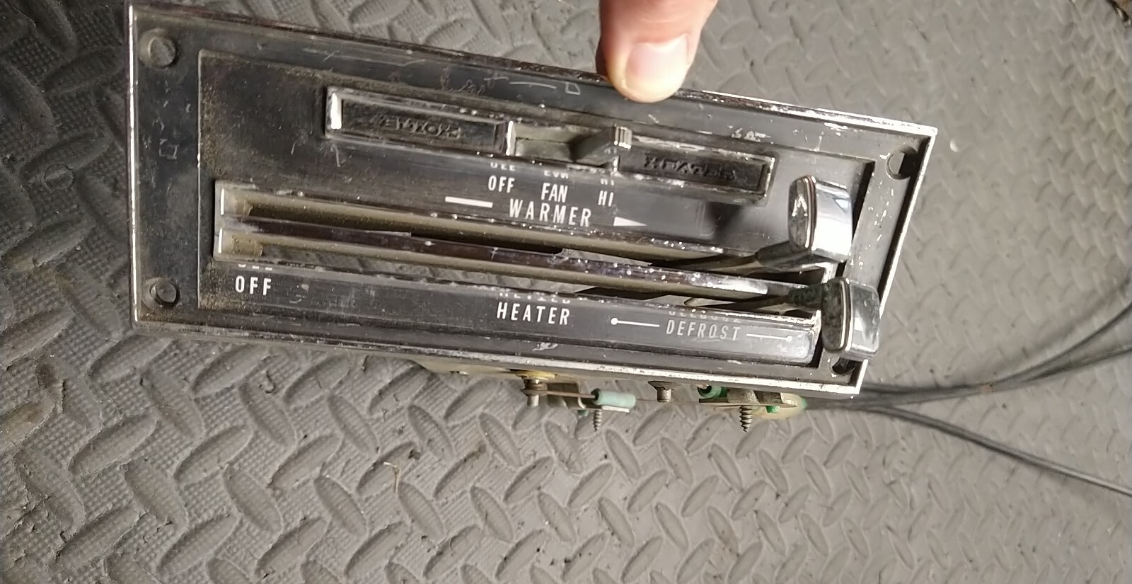 1967 Buick LeSabre Wildcat Electra Heater Controls 66 67