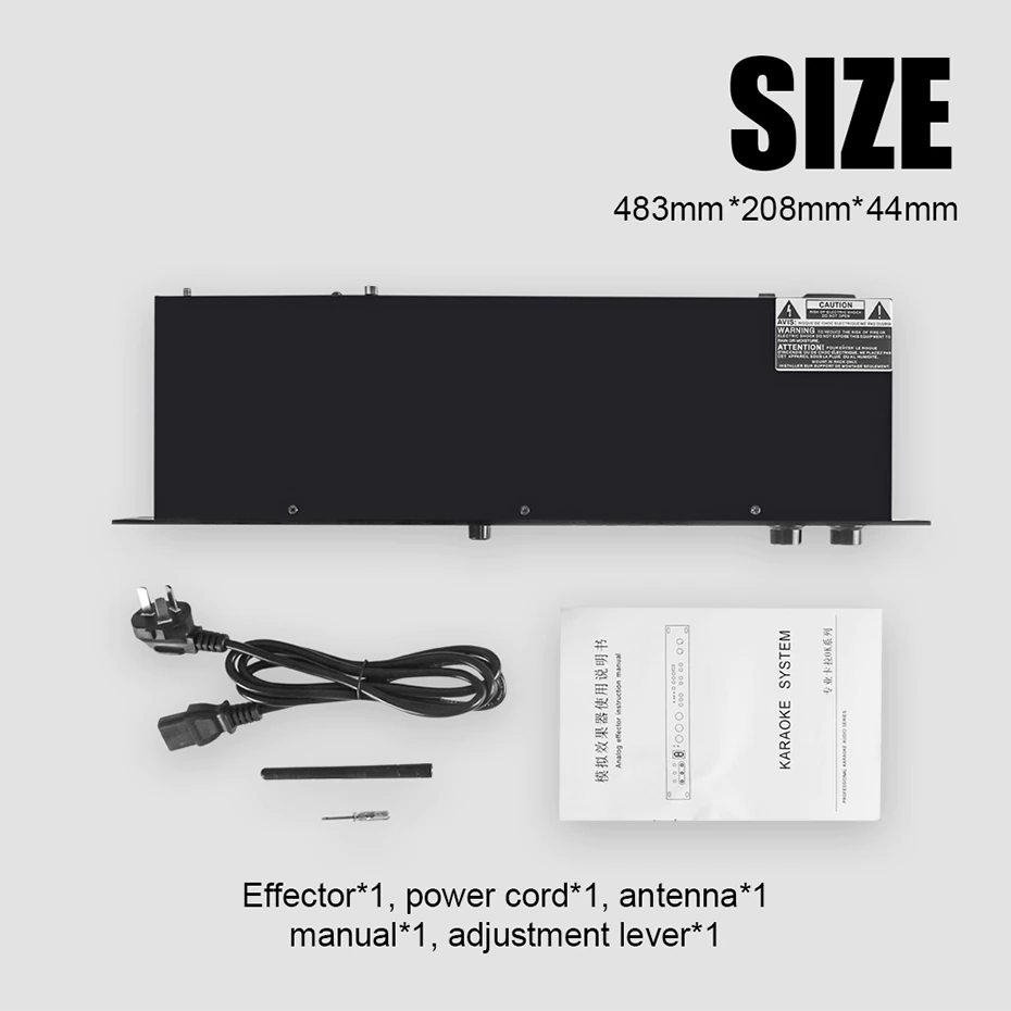 DSP Professional Audio Digital Processor KTV Karaoke Effect System