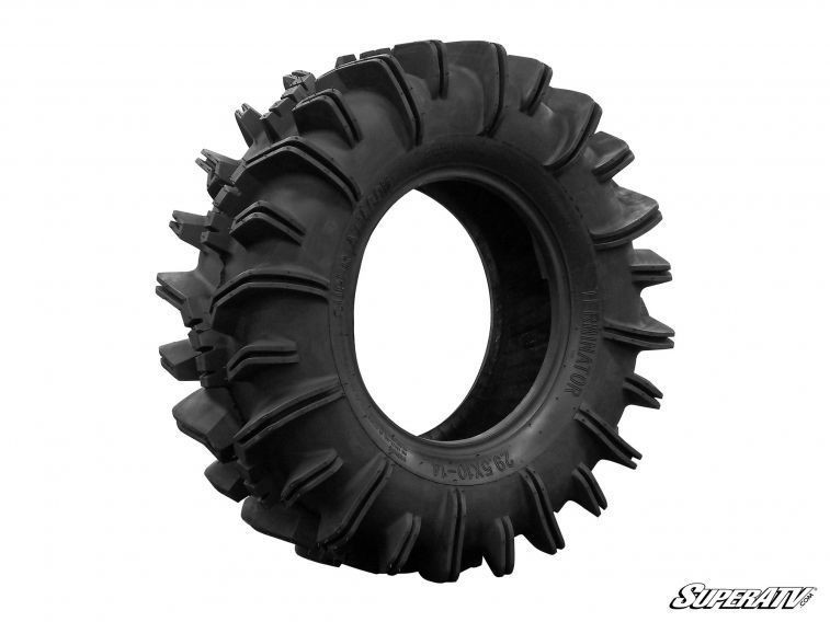 SuperATV Terminator UTV / ATV Mud Tire - 29.5x10-14