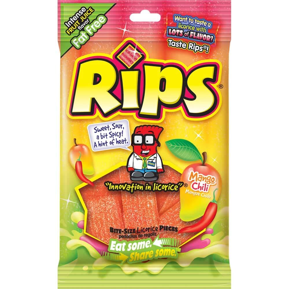 Rips Bite Mango Chili 4 oz, 12CT