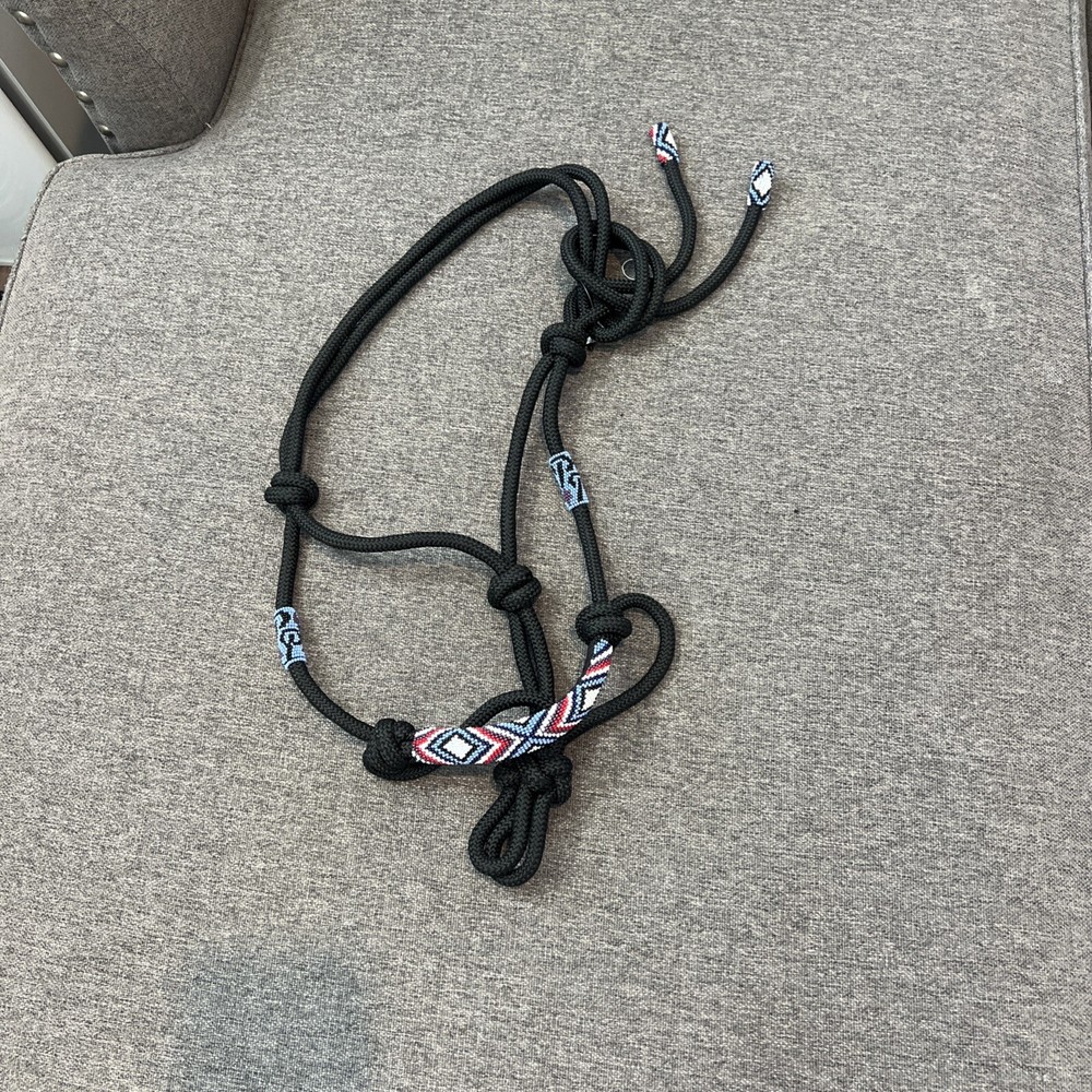 Pony Size Nylon Beaded Halter