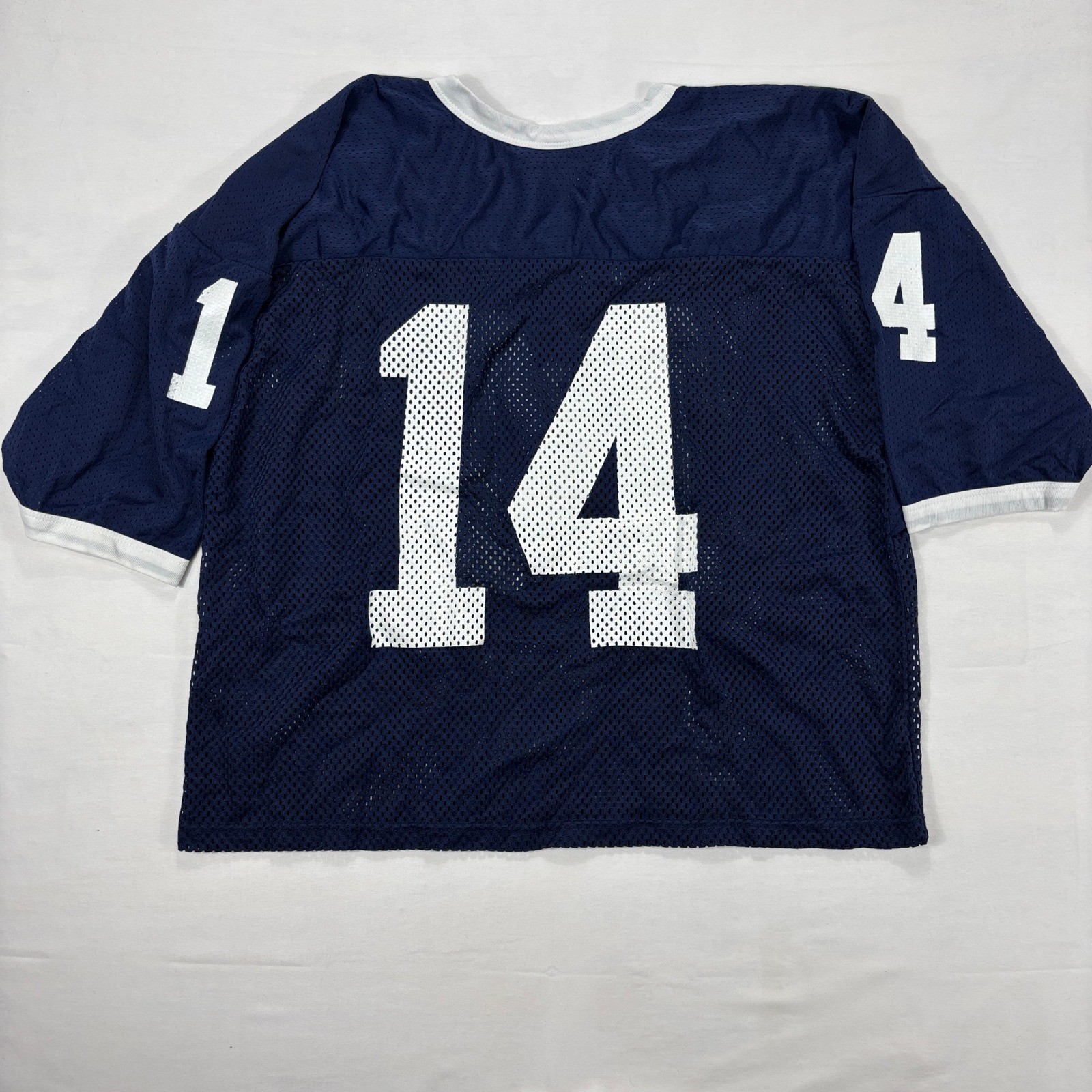 VTG Penn State NWOT Russell Athletic 90 Mesh Football Jersey 14 USA Size XL