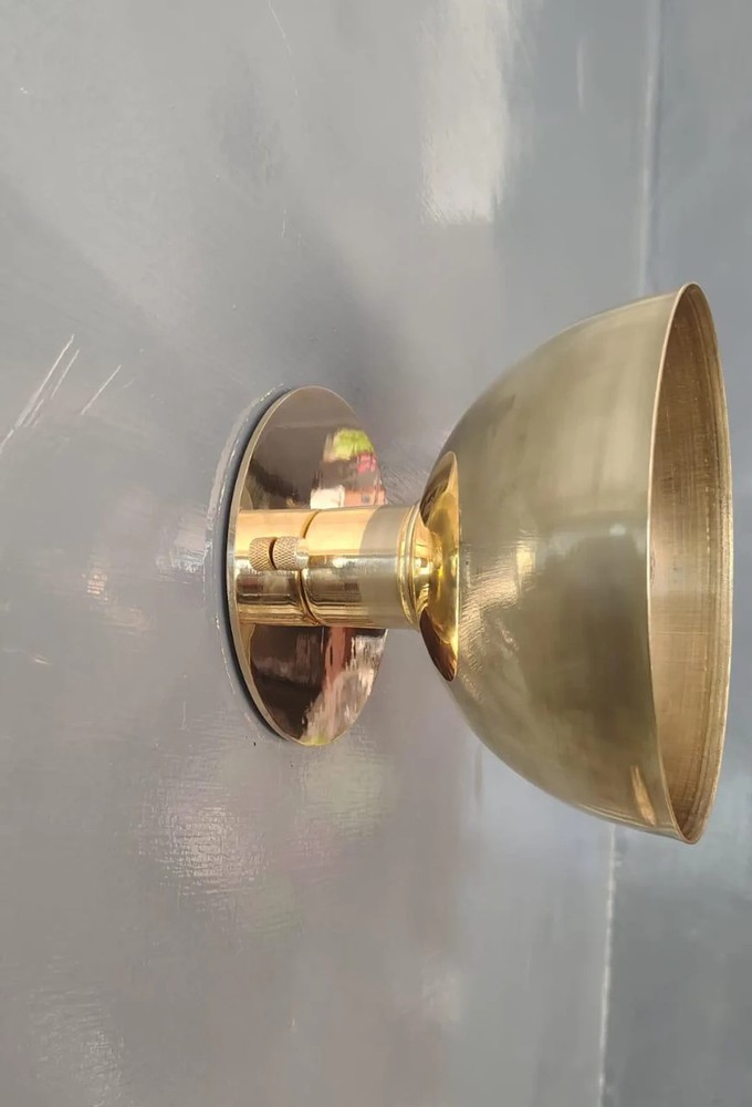 1 light Wall Light,Small Flush Mount Light, Modern Brass Vanity Light Fixture