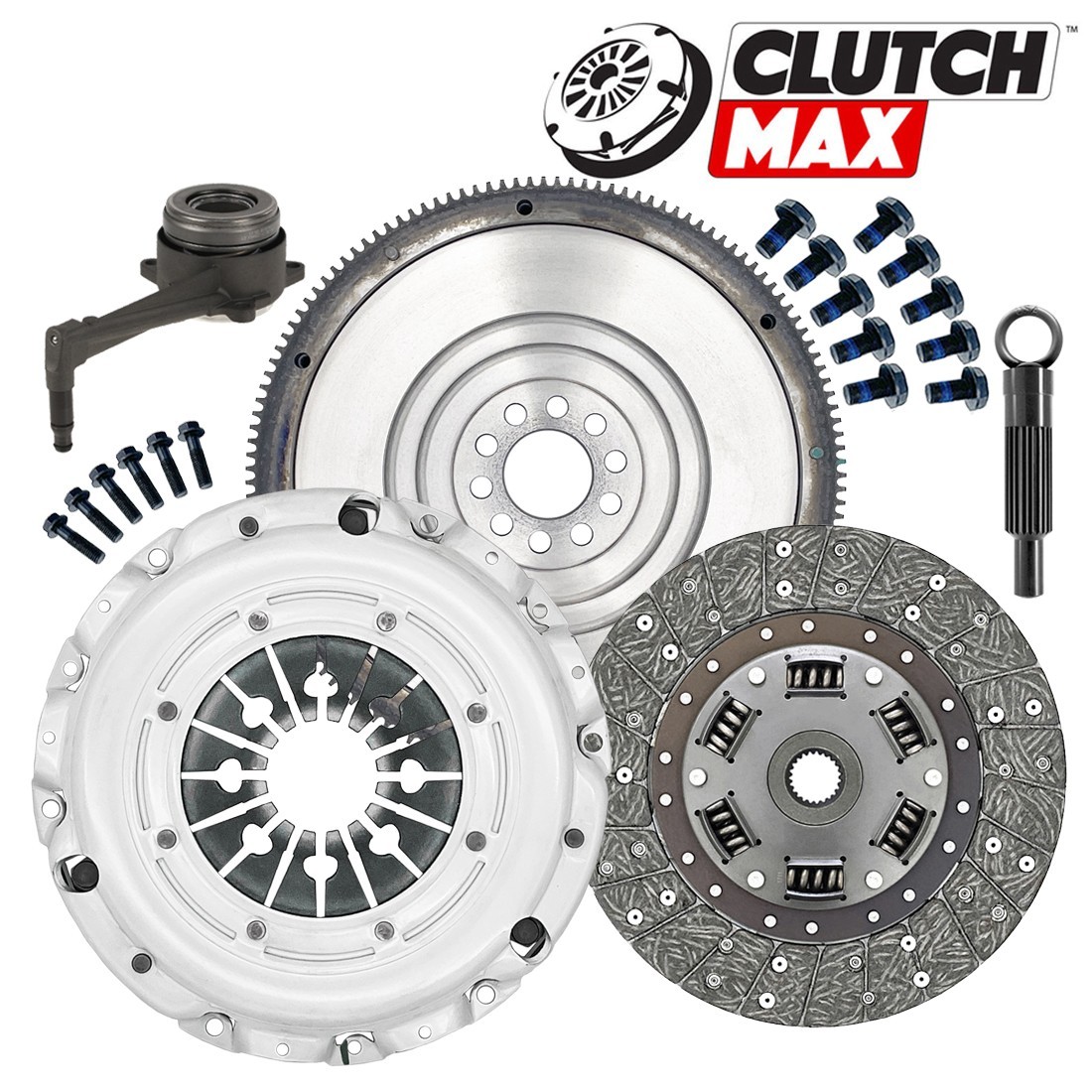 CM HD CLUTCH KIT+SLAVE CYL+FLYWHEEL fits 2002-2005 VW GOLF GTI JETTA GLI VR6 24V